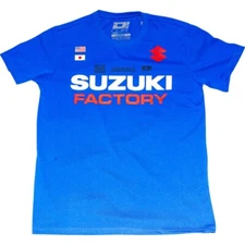 D'COR Suzuki Factory T-Shirts Md Blue 80-128-2