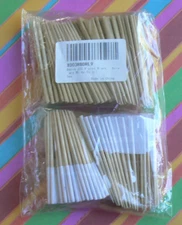 NIP Benvo 200 Pcs Blank Toothpick Flags Mini Stick Cupcake Toppers Food Labels