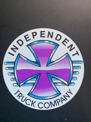 Independent Truck Skate Sticker,  #71,   3 1/2''  X  3 1/2 '',   Very Rare.