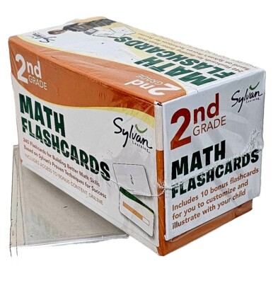 Sylvan Learning Grade 2nd grade Spelling Flashcards NIB Sealed Grade School 240