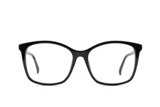 Max Mara MM5023 001 Shiny Black Plastic Optical Eyeglasses Frame 55-16-140 RX