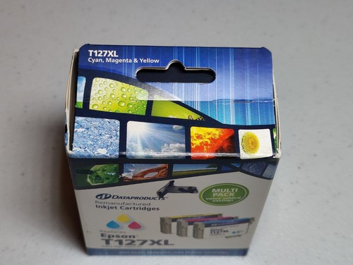 NEW Epson 127XL Remanufactured Color Ink Cartridges Cyan Magenta Yellow FREESHIP - Picture 6 of 6