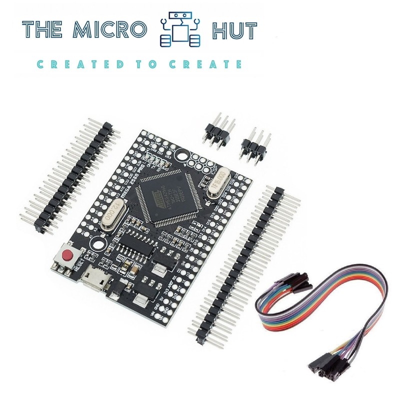 Arduino MEGA2560 Pro (Embed) ATmega2560 16AU Compatible Board CH340G - TESTED