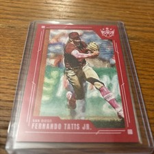 2022 Panini Diamond Kings - Fernando Tatís Jr. #55 Red Frame