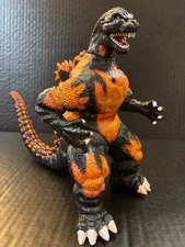 Trendmasters Godzilla 9"-10" 1994 Custom "BURNING GODZILLA" Figure (Restored).