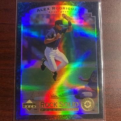Alex Rodriguez 1996 Upper Deck Rock Solid Foundation #RS1