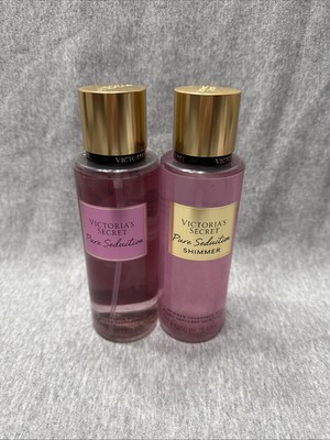 Lot Of 2 NEW VICTORIA'S SECRET PURE SEDUCTION + Shimmer BODY FRAGRANCE MIST