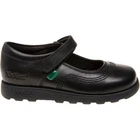 Kickers Infants Fragma Pop School Shoes Black