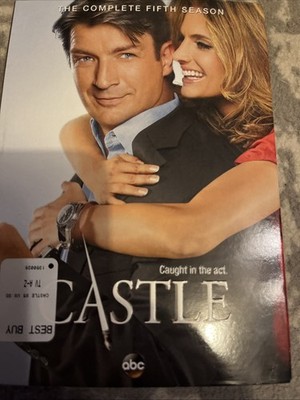 Castle: the Complete Fifth 5 Season (DVD, 2012) New Sealed Slip Cover ABC Show