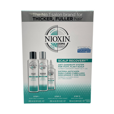 Nioxin Scalp Recovery 3-Step Anti-Dandruff System Kit