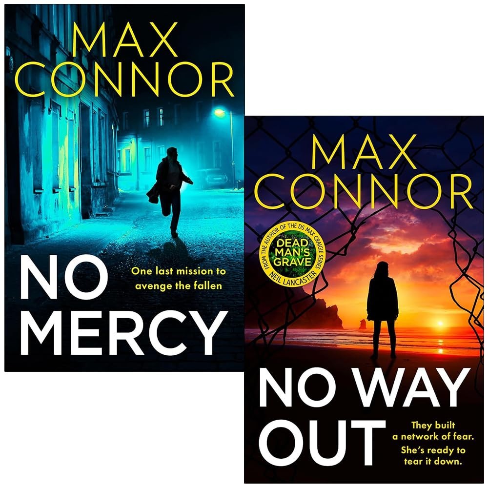 Josie Chapman Series 2 Books Collection Set By Max Connor, Neil Lancaster