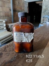 Antica bottiglia bottiglietta farmaceutica farmacia farmaceutiche