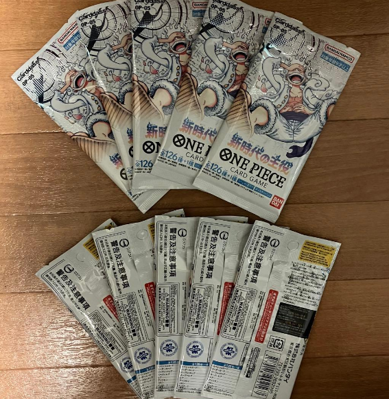 one piece awakening of the new era booster box japanese where iconic One Piece characters reach new levels of power and challenge epic destinies One Piece OP-05 Awakening of