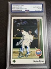 Signed 1989 Upper Deck #145 Nolan Ryan Auto Astros Card Psa/Dna Authentic Wow!