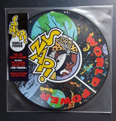 SNAP - WORLD POWER - Vinyl Picture Disc - Lim. Edition - Debutalbum, Near Mint