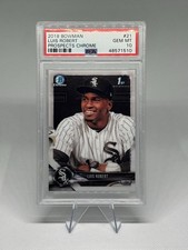 Luis Robert Jr 2018 Topps Bowman 1st Chrome Prospects PSA 10 Rookie RC #BCP21