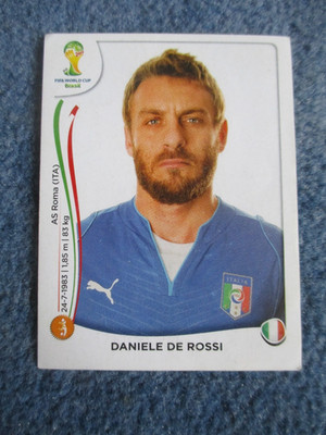 Panini Sticker Image Football World Cup World Cup 2014 - No. 326 - Daniele De Rossi
