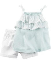 NWT Carter  s Baby Girls 2-Piece Short Set - 3 Months
