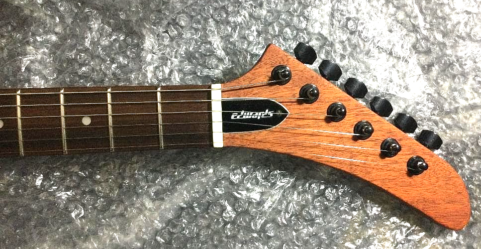 Edwards Explorer Mod Natural Brown Seymour Duncan ESP Mahogany