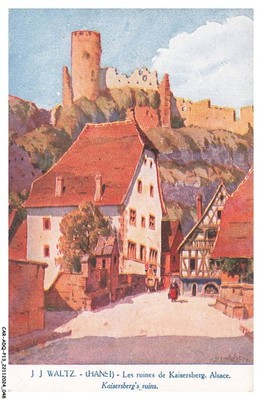 Car-Adqp13-0925-Illustrator - Hansi - J-J-Waltz - The Ruins Of Kaiserberg -