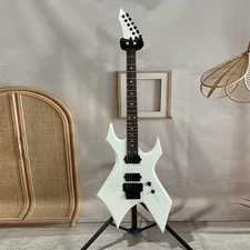 In Stock Electric Guitar 6 Strings 2H Pickups Floyd Rose Bridge Black Hardware