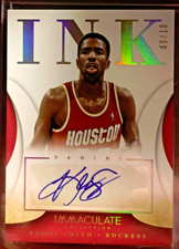 2013-14 Panini Immaculate INK - Kenny Smith #17 - GOLD AUTO /10 Houston Rockets