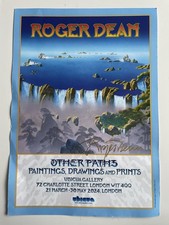 ROGER DEAN SIGNED Limited ART Print Poster 30 x 42 cm
