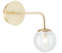 Spiegelleuchte Wandlampe Wandleuchte Badlampe Badleuchte Messingfarben 99906/18