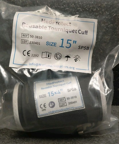 Lot Of 9 TOURNIQUET CUFFS 8 12 15 18 24 30 34 42 44" Single Port Single Bladder - Afbeelding 17 van 22