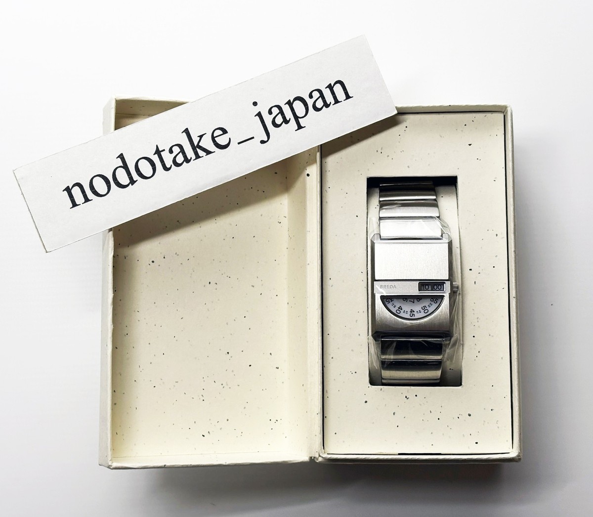 Breda Women's Watch BREDA PULSE TANDEM 1747b Retro Antique Square