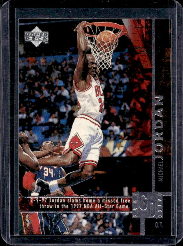 Michael Jordan 1997 Upper Deck #316 Game Dated Overtime