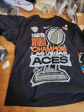 Las Vegas Aces Nike Unisex 2025 WNBA Finals Champions Locker Room SIZE M, T-Shit