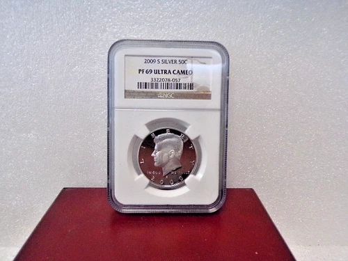 2009-S SILVER Kennedy Half Dollar NGC PF 69 ULTRA CAMEO  # C 2359