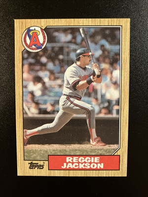 1987 Topps - #300 Reggie Jackson
