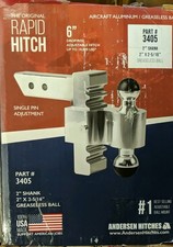 Adjustable 6 Drop Rapid Hitch 2 Receiver Hitch 2 2-516 Greaseless W Locks Adjustable 6 Drop Rapid Hitch 2 Receiver Hitch 2 2-516 Greaseless W Locks