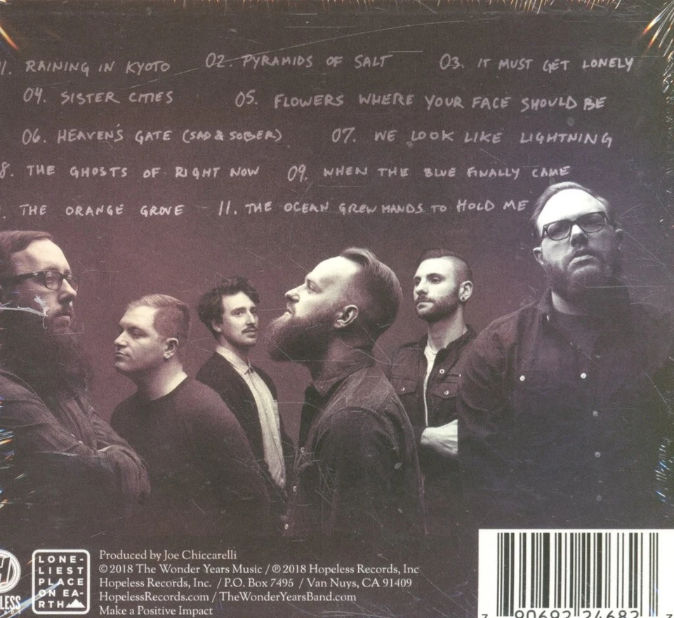 Wonder Years Sister Cities CD USA Hopeless 2018 In Tri-Fold Kartenhülle - Neu - Bild 2 von 2