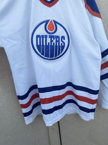 CCM Vintage Hockey Wayne Gretzky Edmonton Oilers Jersey Size L - Picture 5 of 10
