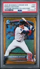 2025 Bowman Chrome ROMAN ANTHONY PROSPECTS GOLD Mega Box REFRACTOR /50 PSA 9