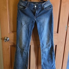 Wrangler Women's Bootcut Jeans Blue Medium Wash Denim Cotton 5-Pocket Size 9