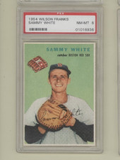 1954 Wilson Franks Baseball Cards 22