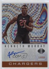 2020 Panini Illusions Rookie Signs Orange Kenneth Murray #RS26 Auto 0s55