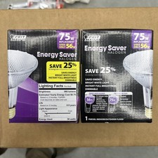 FEIT Electric 75w Replacement PAR30L Indoor/Outdoor Flood Bulb Set Of 2 New