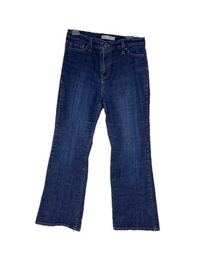  Levi s 512 Perfectly Slimming Womans Bootcut Denim Blue Jeans Size 12 Short 