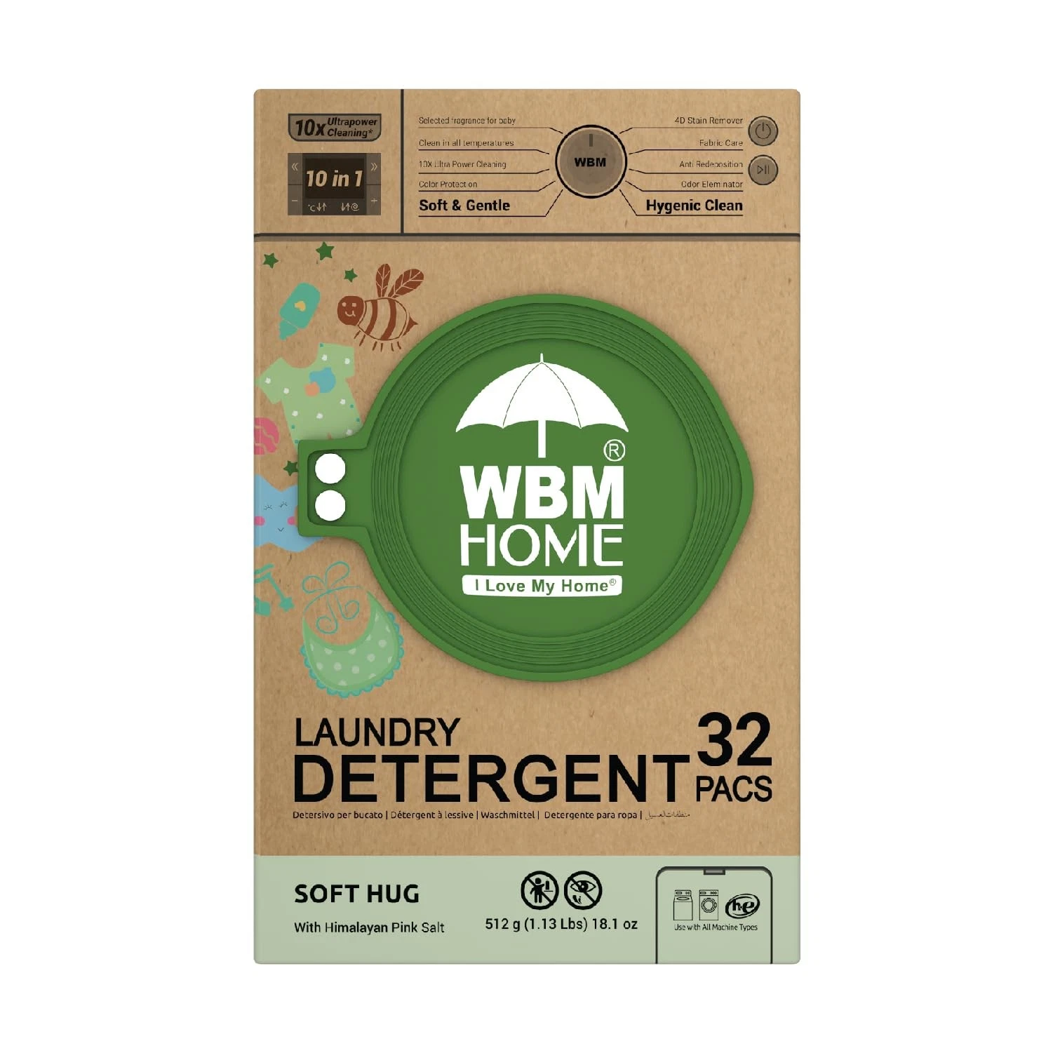 Baby Care Laundry Detergent Pods, 32 Count | Laundry Pods Specially Designed ...
Opens in a new wind