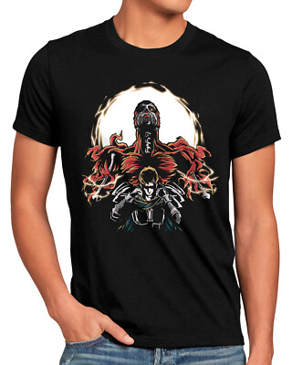 Colossal Wall Herren T-Shirt attack japan manga on titan aot