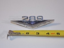 Vintage 1964 65 66 Ford Mustang 289 Car Vehicle Emblem Badge C30b16c144a