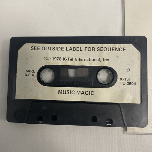 K-Tel Music Magic (1978 Cassette) Various Artists TU-2604 VINTAGE - Picture 8 of 9