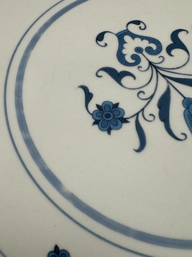Vtg Noritake Progression BLUE HAVEN 9004 Set of 5 Salad Plates Stoneware *820 - Picture 5 of 6