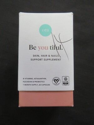 Ora Be You Tiful Skin, Hair & Nails Support Supplement 60 Capsules Beyoutiful !