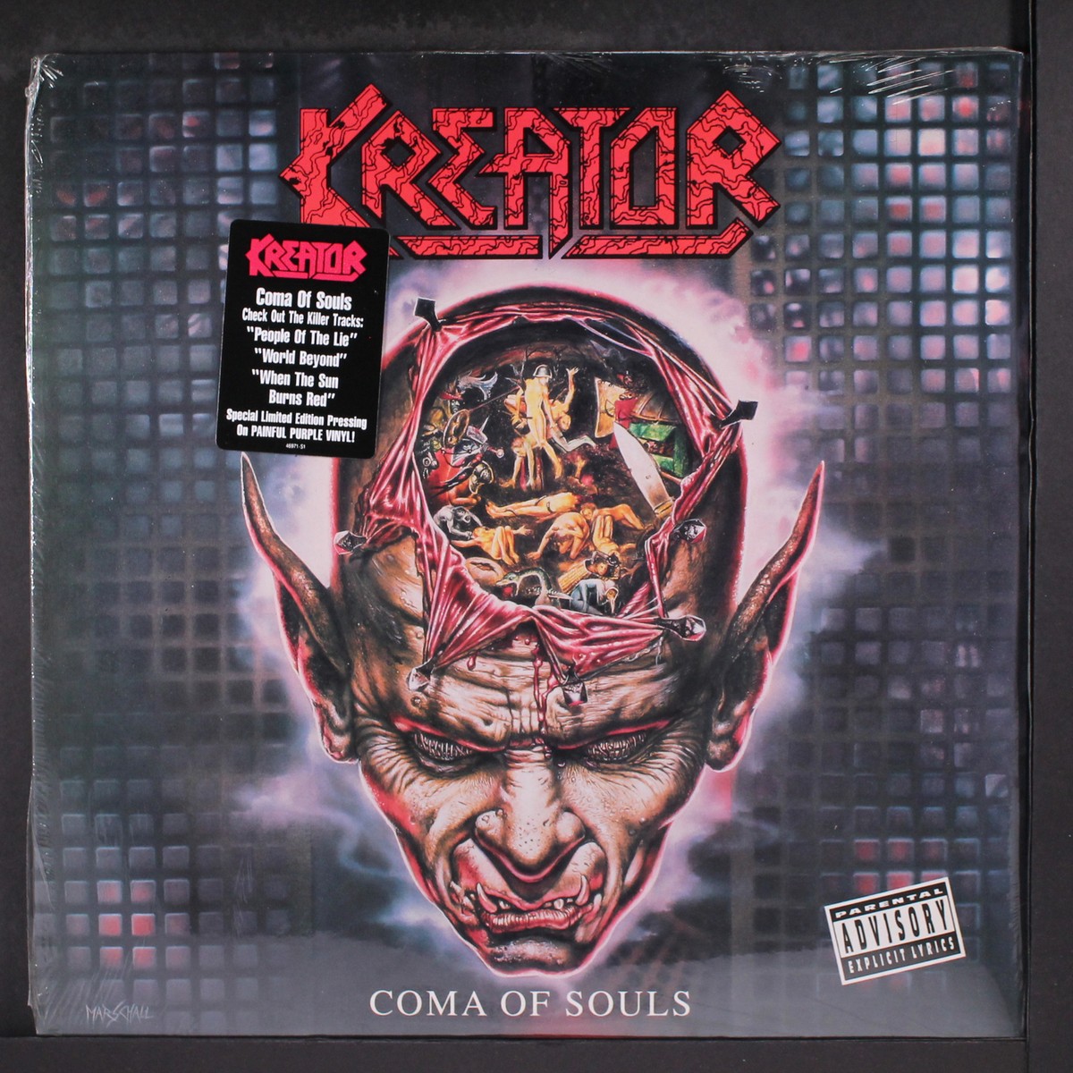 米LP Kreator Coma Of Souls E46971 EPIC /00260 KREATOR: coma of souls EPIC 12